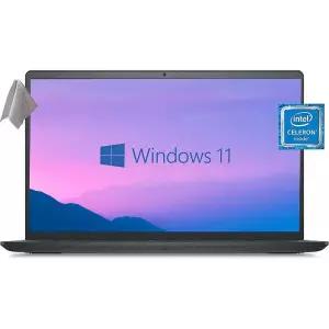 Dell Inspiron 3510 노트북 15.6인치 HD 디스플레이 인텔 셀러론 N4020 (4MB 캐시 2.8GHz) 8GB DDR4 RAM 12