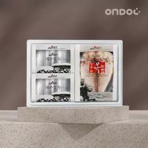 [G][온도씨]제주수산물 선물세트 모둠 1호 (은갈치 특대 2미/옥돔 왕대 3미/총1.5kg내외)