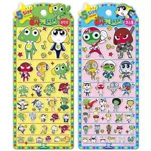 금비가 개구리중사 케로로 스티커 개구리중사굿즈 캐릭터스티커 옛날애니굿즈