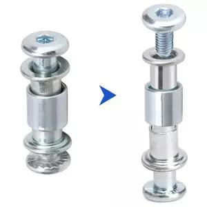 페이서 링 휠 스 인라인 나사 롤러B 액슬 강력