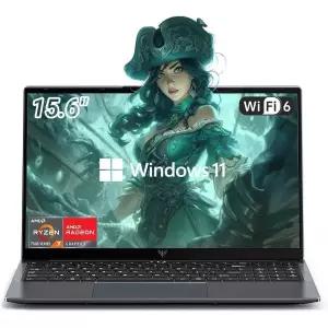 KONZID 2025 AMD LAPTOP 랩탑 노트북, 15.6inch 노트북 컴퓨터 Ryzen 7 5700U(8C/16T, Up to 4 가성비 인강