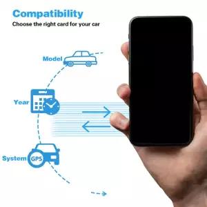 지도 906 카드 A218 4개유럽 네비션 2014년부터 2404 튜닝용품 V19 /