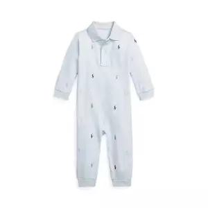 랄프 로렌 베이비 남아 폴로 포니 소프트 코튼 면 커버올 CWPOOPCI3320203400 4400518