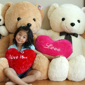 몽e베어 초대형 곰인형 여친 어린이날 화이트데이 곰돌이 인형 선물 핑크곰