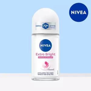 [니베아] 데오드란트 롤온 엑스트라 브라이트 50ml 1개