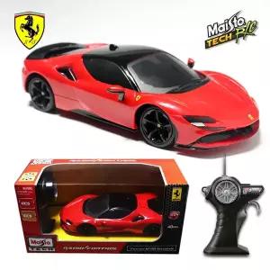 [마이스토] 1:24 페라리 SF90 스트라달레 무선조종 어린이 RC카
