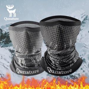 Quunature 스키 및 스노보드 페이스 마스크 반다나, 보온 유지, 따뜻한 통기성 스케이팅 각반, 목 스포츠 스카프 하이킹 겨울