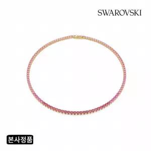 [/본사정품] Matrix Tennis 골드 톤 핑크 목걸이 5751762