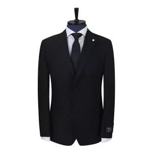 지이크 F/W 프리미엄 이태리 레다 블랙수입원단 기본정장 PJJ6007