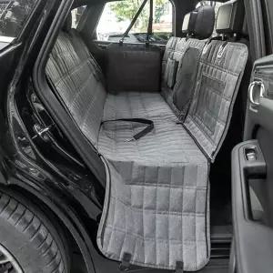 대형견 자동차 매트 탈부착 뒷좌석 개 중형 강아지 그레이
