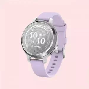 가민 릴리2 액티브 실버 자스민실리콘 밴드 스트랩 GPS 스마트시계 워치 4485357