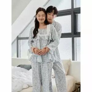 [하프클럽/바풀]바풀 CA5S16216 커플잠옷 순면 잠옷 신혼부부 남성 여성 파자마 세트