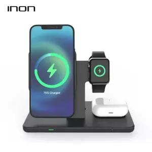 아이논 INON 맥세이프 마그네틱 3in1 고속 무선충전기