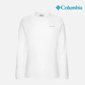 [하프클럽/컬럼비아]여성 밸리 투 볼 크루 티셔츠_화이트 (C41-YL6306)