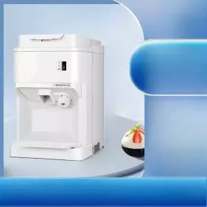 가정용 자동 팥빙수기계 나이프 우유빙수 쇄빙기 슬러시