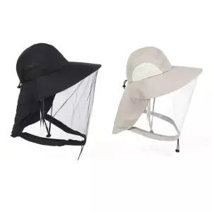 과수원 양봉 농작업 방충망달린 여름 챙모자 밤낚시 농사 여름벌초 농사체험 작업모자