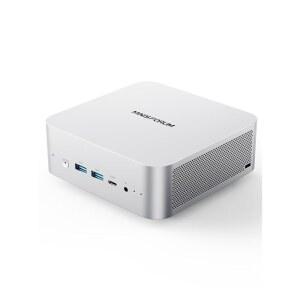 미니스포룸 M1 프로 AI 미니 PC 인텔 코어 울트라 9 285H 16C/16T 최대 5.4GHz 64GB DDR5 2TB SSD 99개의 TOPs 2xUSB4/HDMI/DP 쿼드 디스플레이 2.5G LAN OCuLink 듀얼 스피커/DMIC WiFi 7 BT5.4 Arc 140T GPU