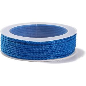 1.5mm 나일론 로프 비즈 와이어 레이스 팔찌   매듭  목걸이  보석 제작에 적합 13야드 로얄 블루