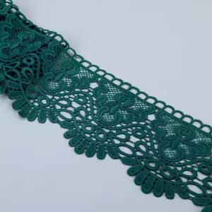 그린 베니스 레이스 트림 6야드 와이드 리본 크라운 자수 장식 재봉 공예 웨딩드레스 홈 데코용