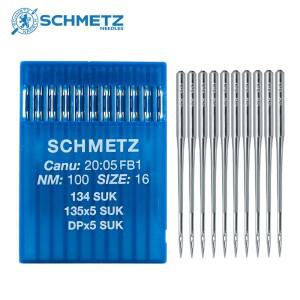 50개 DPX5 SUK SCHMETZ 재봉틀 바늘 산업용 더블 니들 CANU: 20:05 FB1 135X5 134