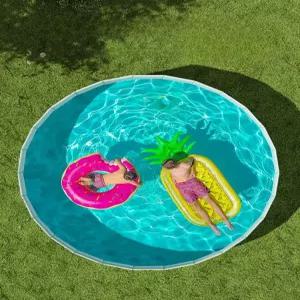 접이식 원형 간이수영장 이동식 팬션 양식장 물탱크