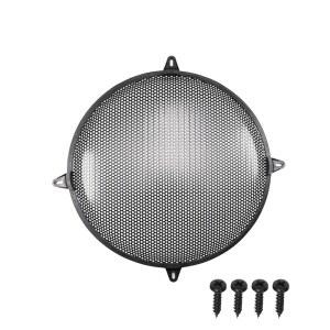 피엘렉트 2Pcs 15인치 스피커 그릴 커버 자동차 오디오 스피커 서브우퍼 그릴 스피커 커버 와플 그릴 커버 커버 가드 프로텍터 그릴 블랙