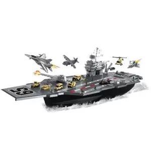 대형 항공 모함 장난감 전투기 전함 이지스 군함 조립 모형