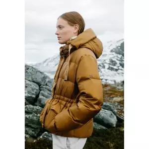 코오롱스포츠 여성 뉴볼륨 중기장 푸퍼 다운 TVJDW25522CAM 1596352