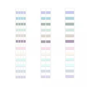 다이어리 칼라 책갈피 메모 스티커