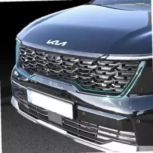 쏘렌토 MQ4 그릴 가니쉬 장식 커버 매립