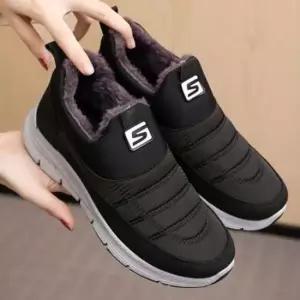 화 여성방한화 털운동화 패딩슬립온 기모 워킹화 화 TT07W 화 털신발