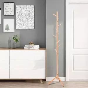 조립식 삼발이 스탠딩 행거 조립식행거 옷걸이행거 옷가게행거 원목행거 봉옷걸이