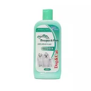 하얀애완용 강아지 반려견 애견 샴푸 린스 400ml X2개 개샴푸 애완동물샴푸 펫샴푸 도그샴푸 애견용샴푸