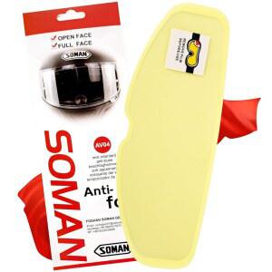 소만 유니버설 모터사이클 헬멧 김서림 방지 필름, XD-4 MX-9 XG 100 K6 I90 스트라다 II와 호환되는 바이저 실드용 필름 1팩 (클리어)