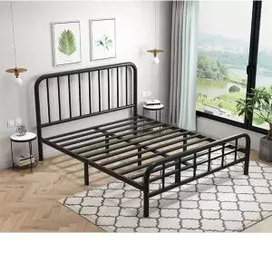 철제 침대 프레임 깔판 침대틀 기숙사 북유럽 접이식 싱글