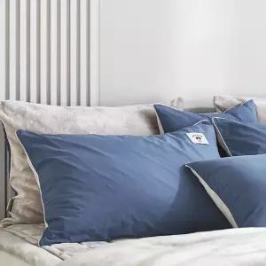 [헤지스홈]극세사 세이버 블루 베개커버