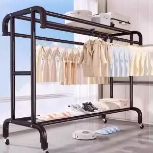 키밍 이동식 스탠드 옷걸이 행거 신발정리대 빨래건조대 빨래걸이 수납장 철제행거 베란다빨래건조대 신발