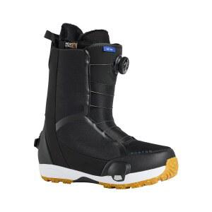 스노보드 부츠를 신은 버튼 남성 웨이버레인지 스텝