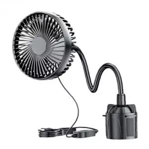 차량용 자동차 선풍기 컵홀더 USB 냉풍