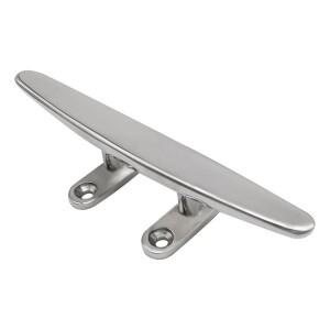 해양 316 스테인레스 스틸 헤비 듀티 클리트 플랫 탑 오픈 베이스 8/10/12 인치 보트 계류 볼라드 하드웨어