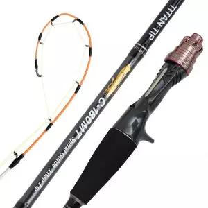 [하프클럽/]MTF 티탄 플러스 한치 메탈팁 낚시대 C-180MT 한치대 이카메탈