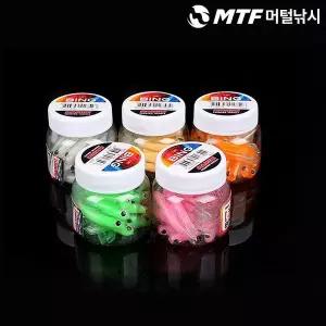 [하프클럽/]다미끼 빙 웜 1.5인치 25개입 병타입 소프트베이트