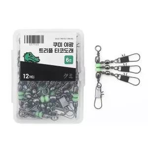 [하프클럽/]쿠미 야광 트리플 타코 스냅 도래 벌크 용 대용량 쭈꾸미 문어