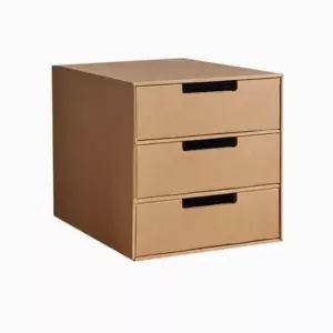 3단 종이서랍 종이서랍장 종이서랍형수납장 종이정리서랍 종이상자 서류정리함 사무용서랍