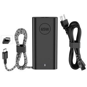 INEXEWOC 65W Dell Latitude 5420 7420 5430 5540 7440 5440 5530 7320 7340 7390 7620 XPS 13 크롬북 3100 전원 코드, USB C 타입 컴퓨터 AC 어댑터 지원