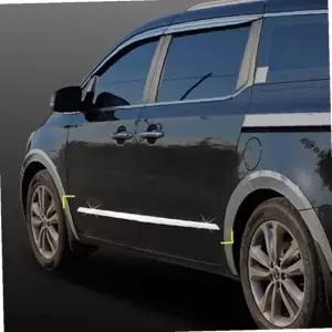 카니발 크롬 도어 몰딩 언더라인 사이드 튜닝