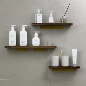 무타공 우드 원목 벽 선반 / 30cm