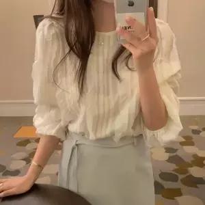 [하프클럽/드넬]로렐물결블라우스DWB53571A