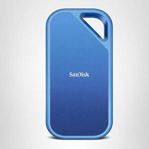 [미국배송] SANDISK 2TB 크리에이터 프로 휴대용 SSD - 최대 2000MB/S 노트북 및 컴퓨터용 USB-C USB 3.2 GEN 2X2 IP65 방수 방진 ADOBE 크리에이티브 클라우드 1개월 포함 SDSSDE81C-2T00-G25