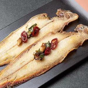 [품질보장] 국내산 반건조가자미 선물세트 (중/8마리/마리당105-130g)